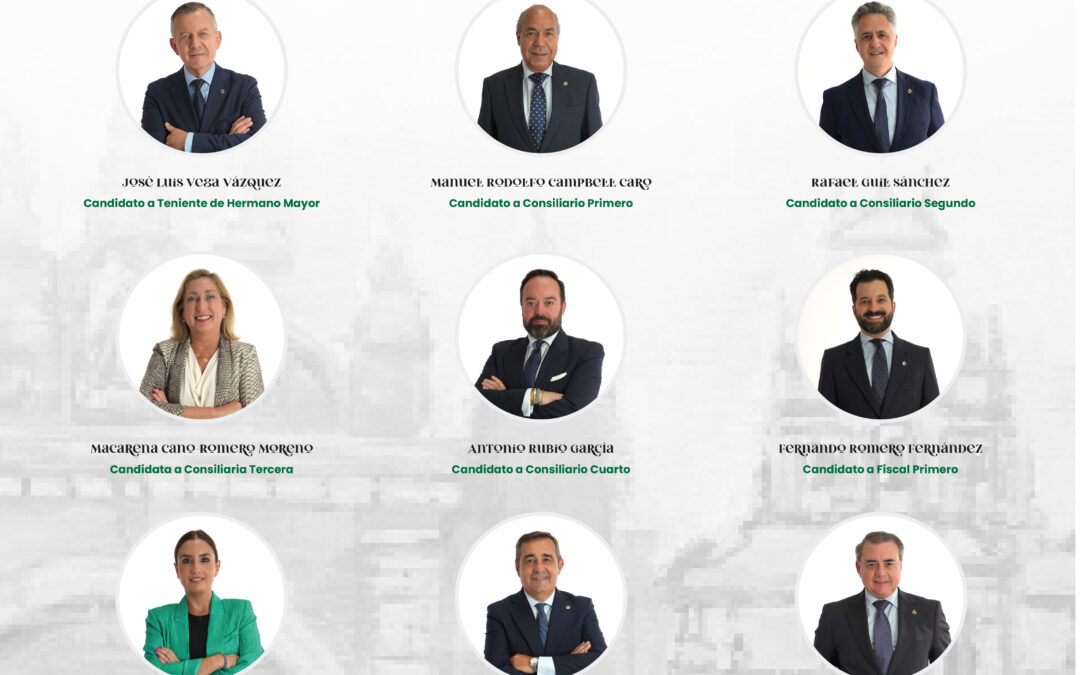 Fernando Fernández Cabezuelo presenta la lista de su candidatura para la Macarena