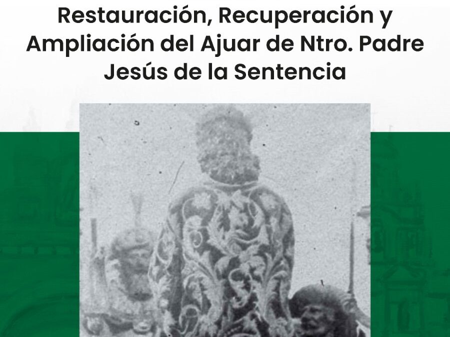 Cabezuelo presenta su proyecto de restauración, recuperación y ampliación del ajuar de Nuestro Padre Jesús de la Sentencia