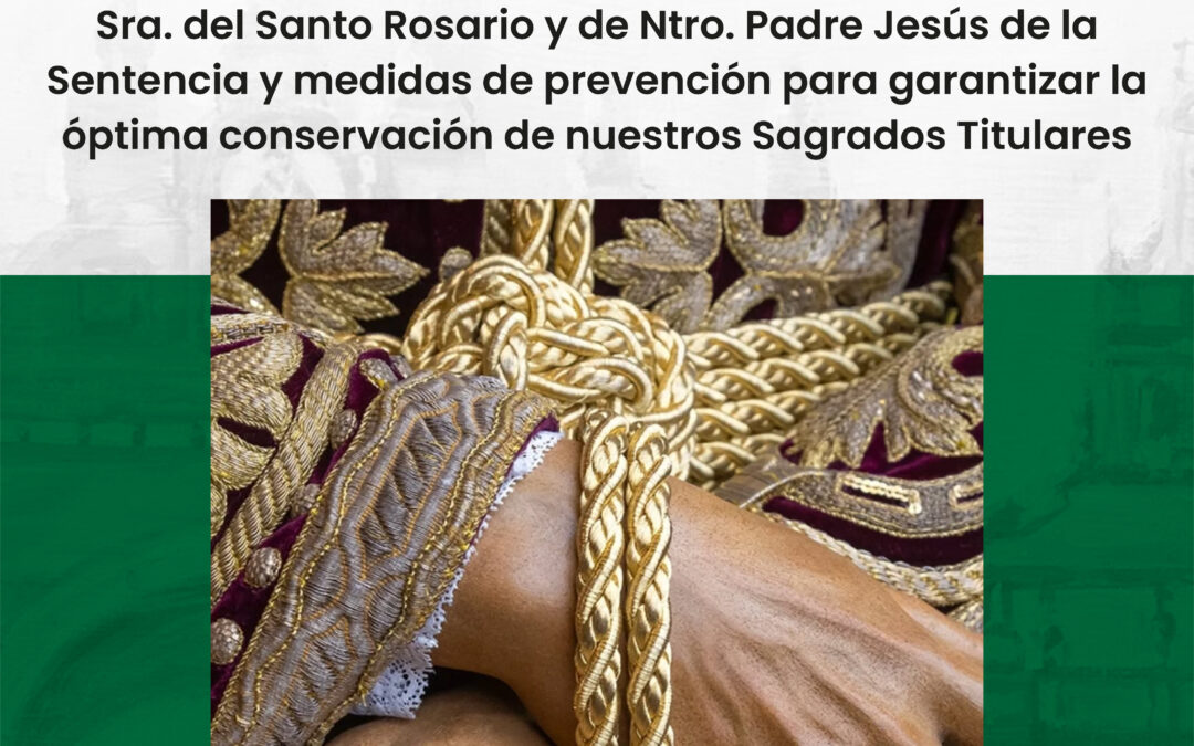 Cabezuelo presenta un plan integral para la conservación de los Sagrados Titulares de la Hermandad de la Macarena